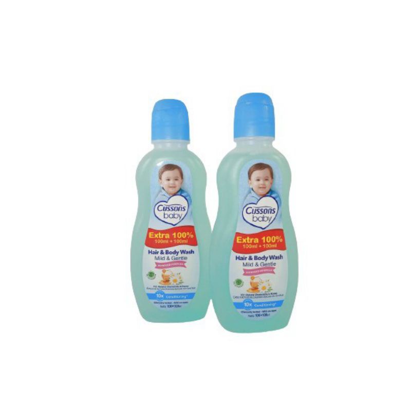 CUSSONS BABY HBW MILD&amp;GENTLE 100ML