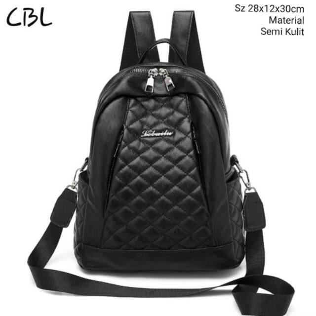 Promo Shopee 2.2 Tas ransel Wanita cbl zeklin backpack wanita multifungsi tas besar