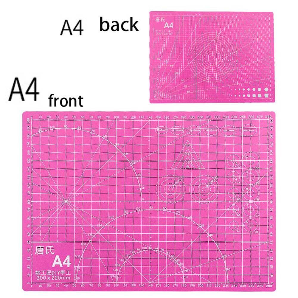 LANFY Cutting Mats PVC A4 A5 A6 Toughness Durable DIY Handicraft Art Multifunctional Paper Carving Pad