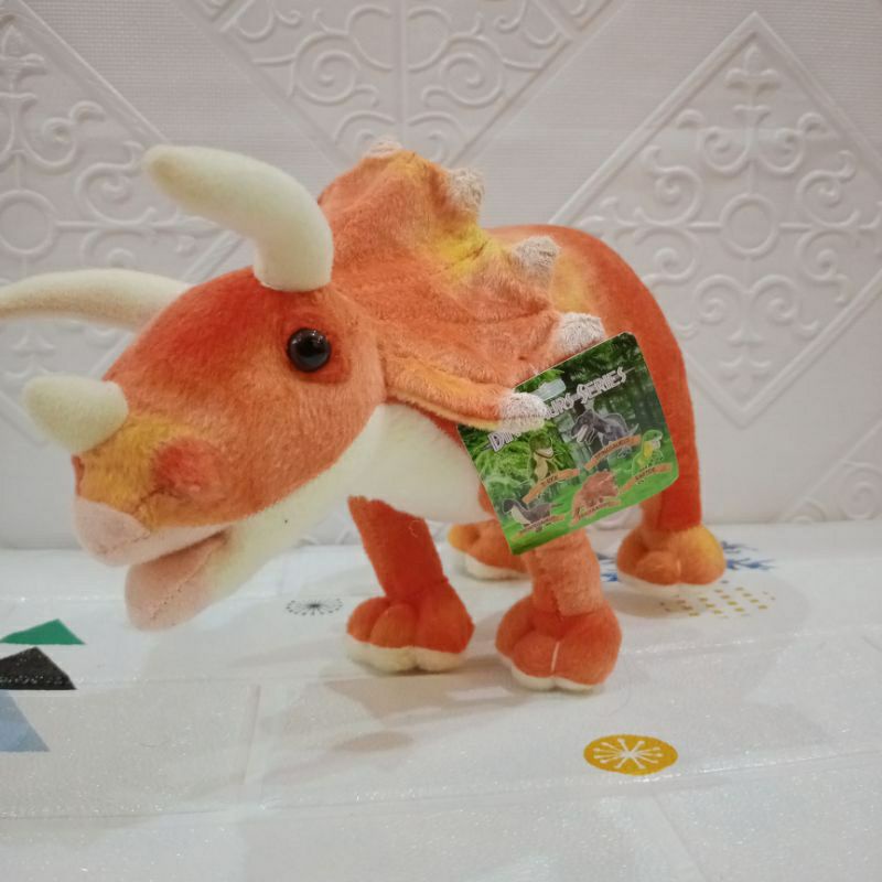 Boneka Dinosaurus Import Boneka Triceratops import Boneka Trex anak Boneka anak murah kado anak hadiah anak kado ultah hadiah ultah anak