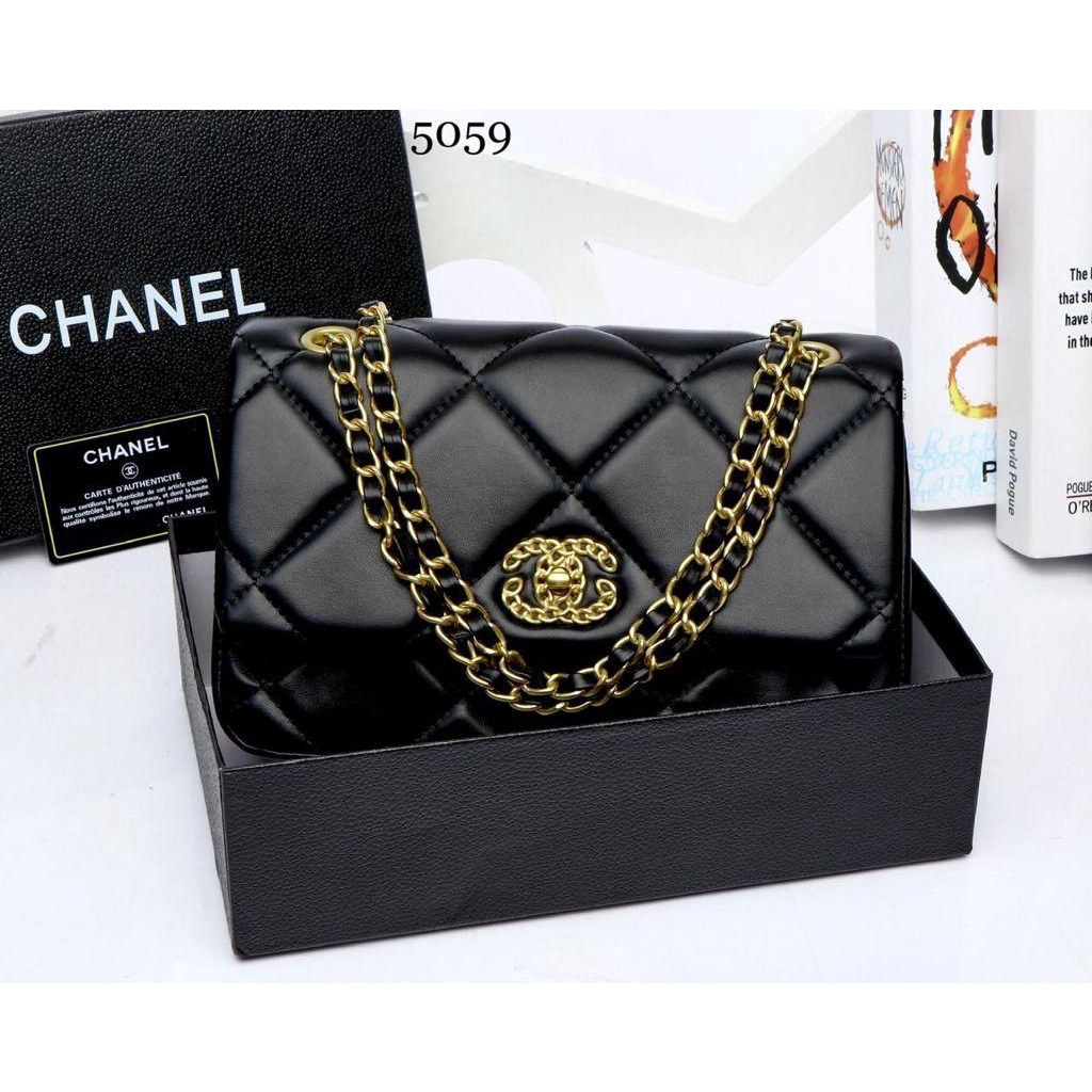 Tas CHANEL 5059 ZXC 21 batam impor original fashion branded reseller sale