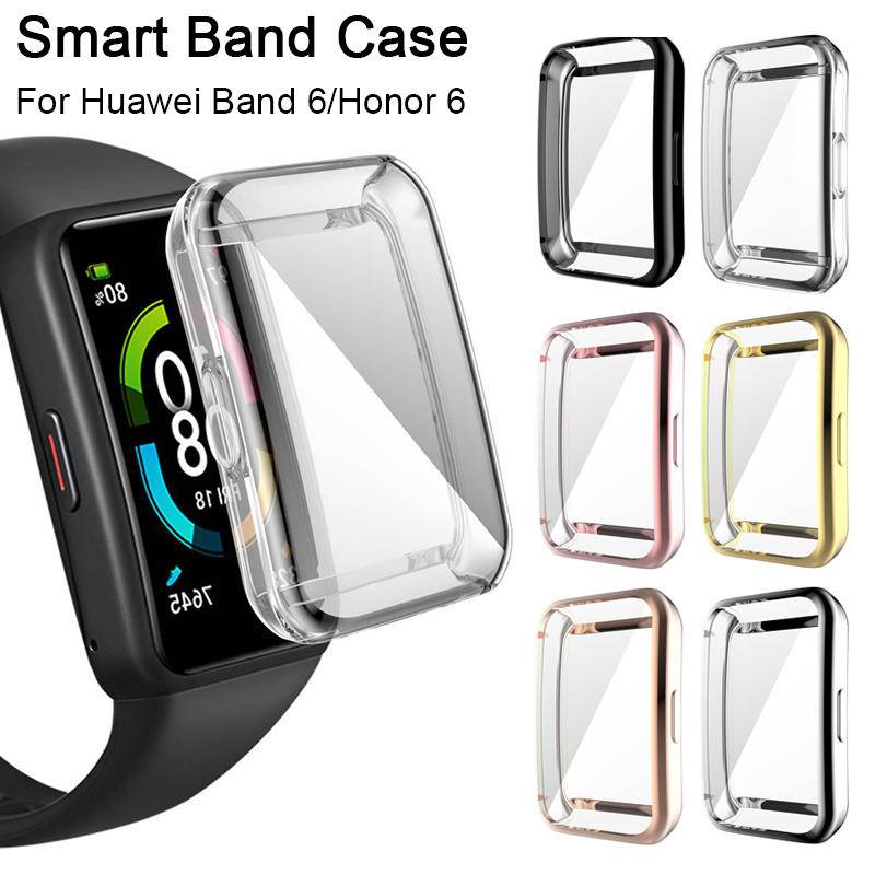 Casing Soft Case Huawei Honor Band 6 Pro Bahan Tpu Dengan Frame Bumper