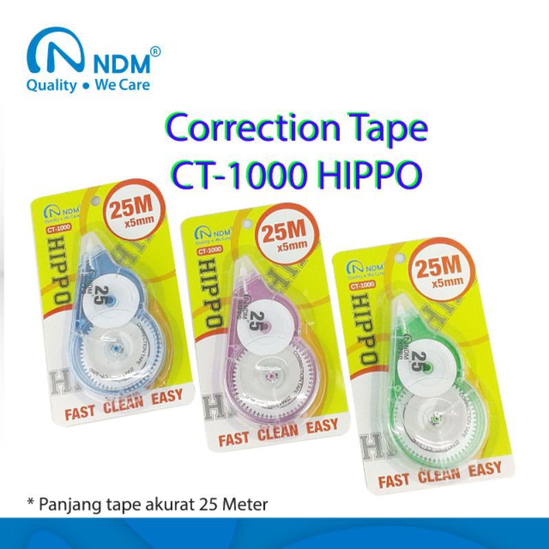 

correction tape - tipe x NDM ct1000 Original