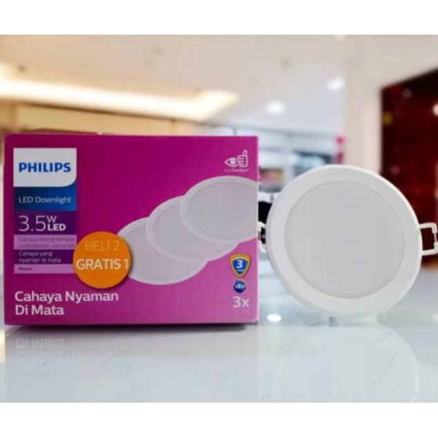 Lampu Downlight Philips 3.5w 3.5 watt model 59441