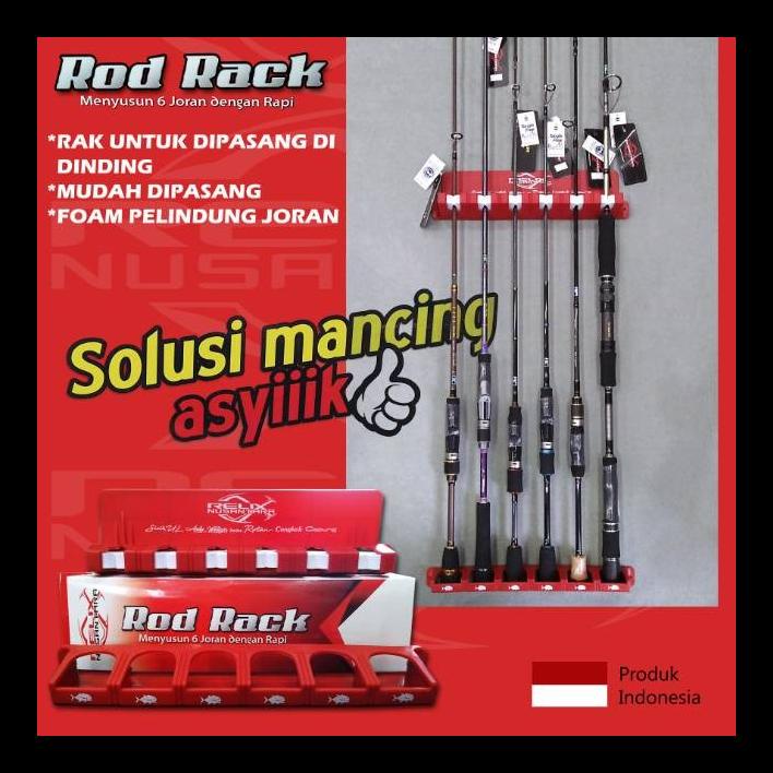 NEW RELIX NUSANTARA ROD RACK - TEMPAT RAK JORAN ALAT PANCING TERMURAH DAN TERBARU AL4
