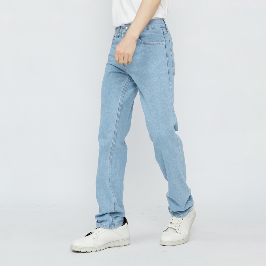 Fathco - Celana Jeans Reguler Basic Bluebleach