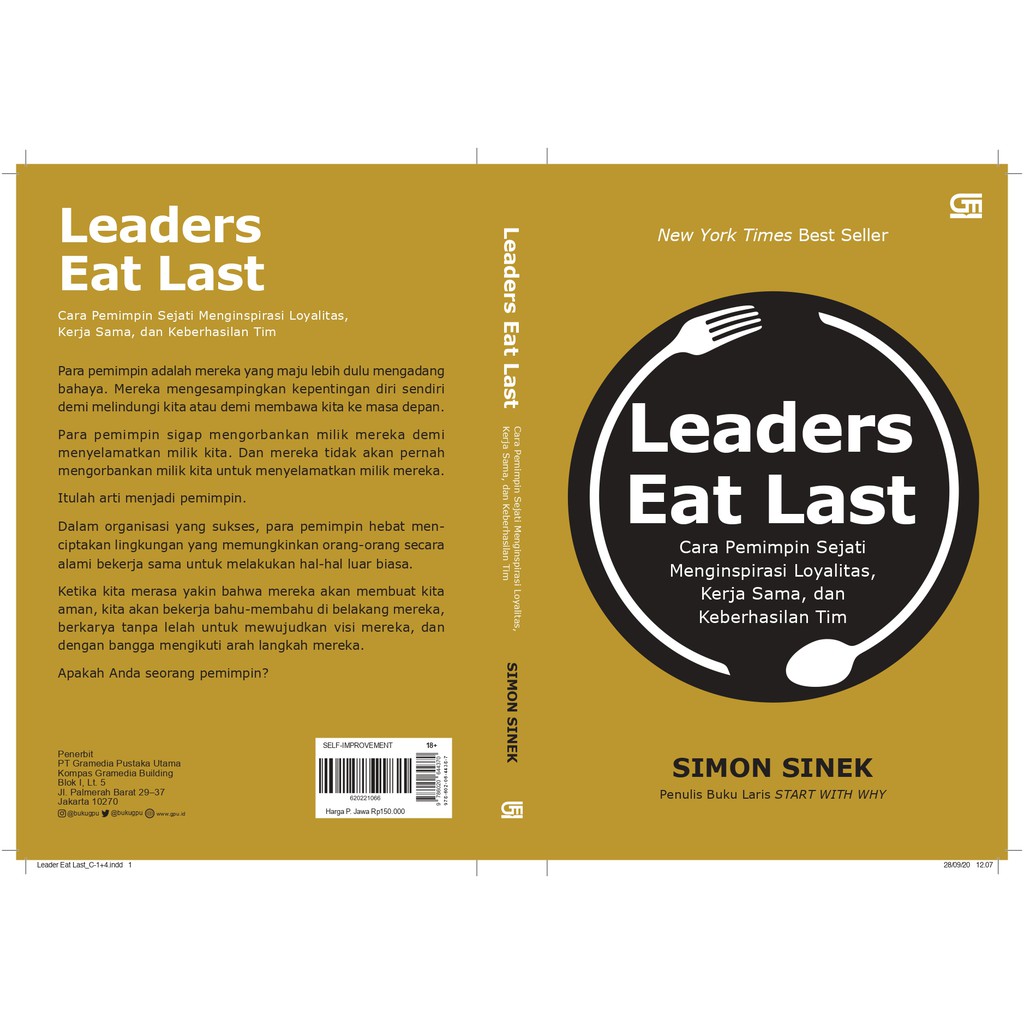 Download Leaders Eat Last (Simon Sinek) Download Buku