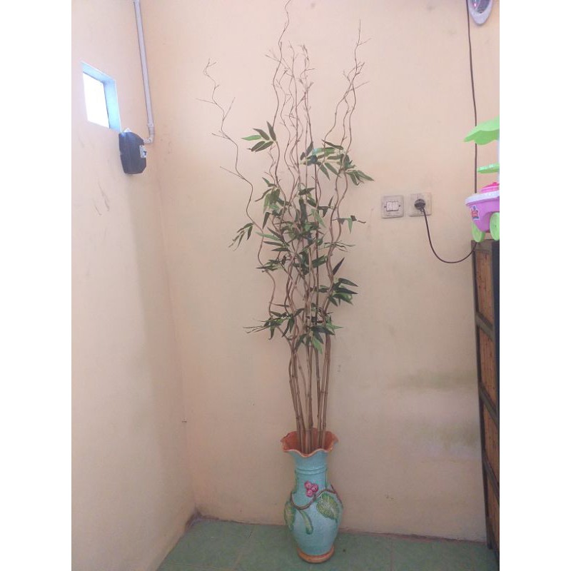 1 Bambu ulir cendani DAUN  BAMBU ARTIFICIAL