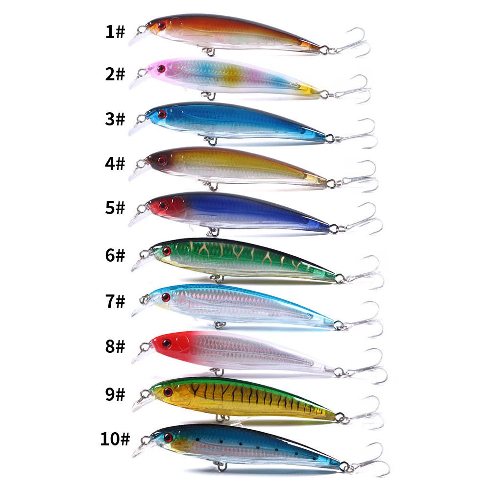 HENGJIA 1Pcs 16cm/41.5g Big Minnow Umpan Pancing Swimbait Floating Fishing Lure Crankbait Bass Ikan Rattle Bait