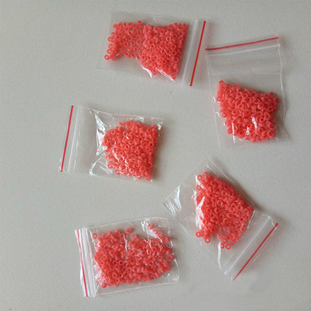 Suyo 2600PCS =13bags Red Fish Tackle Rubber Bands Hot Portable Tahan Lama Aksesoris Memancing