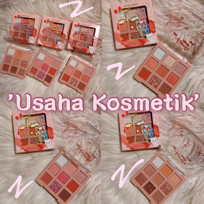 PROMO HOTT!!!! EYESHADOW SOFT ANYLADY 9 WARNA UNICORN NO.803