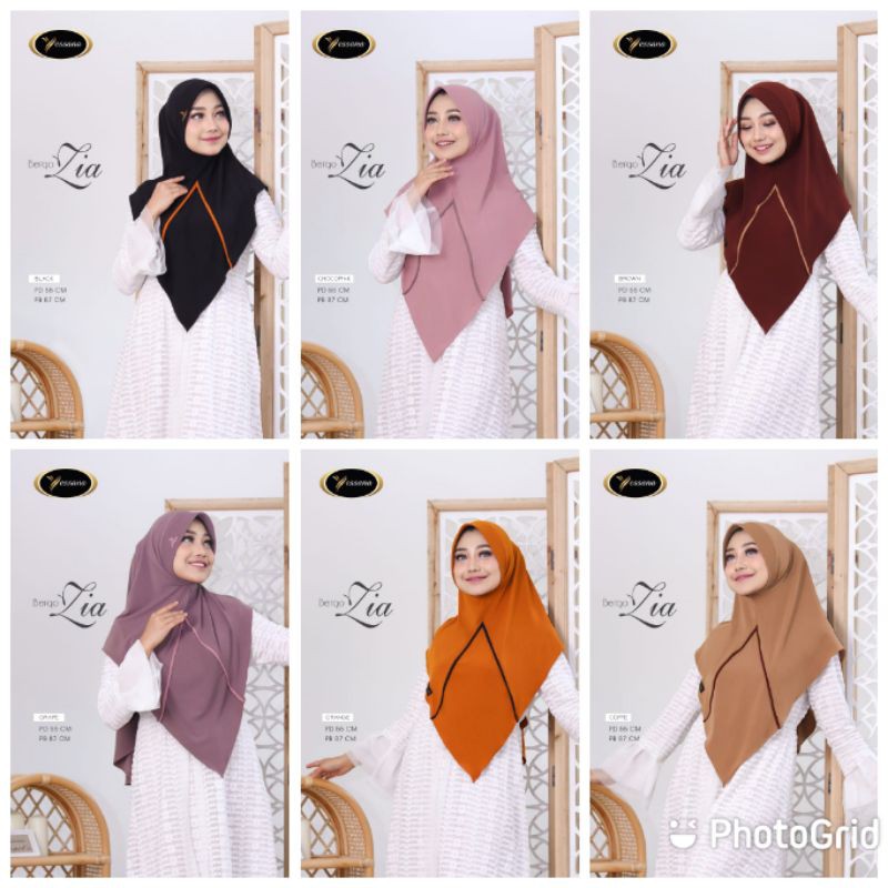 bergo zia by yessana hijab