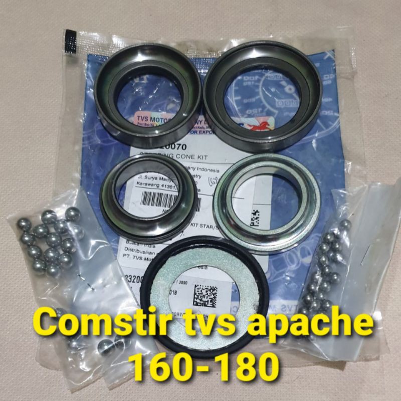 Komstir set TVS APACHE 160-180 Original