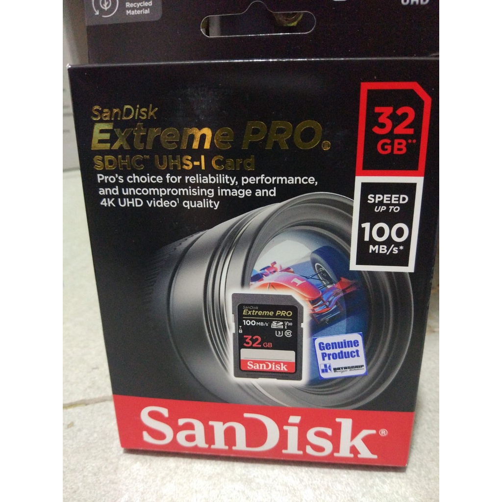 SanDisk Extreme PRO 32GB MicroSDHC Class 10 UHS-I Memory Card 32 GB