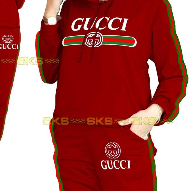 Setelan Olahraga sweater Hoodie Suiter Wanita Dewasa, SKS00039 Setelan Training Olahraga Hoodie Dewa