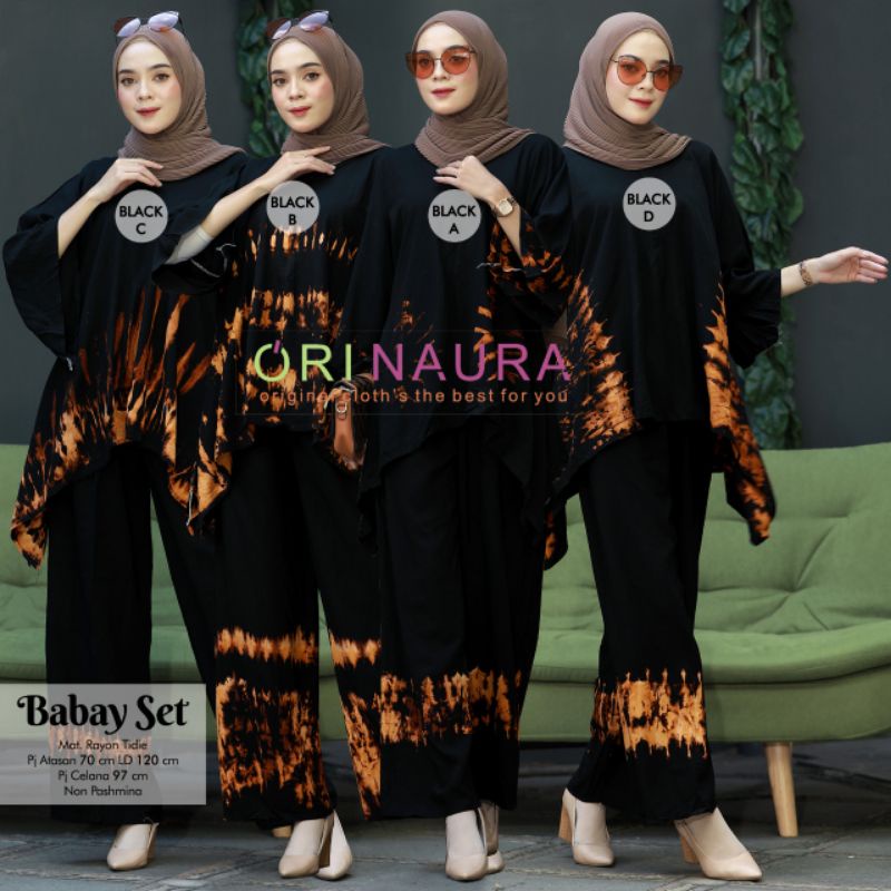 BABAY SET BAJU SETELAN PANT BY ORI NAURA