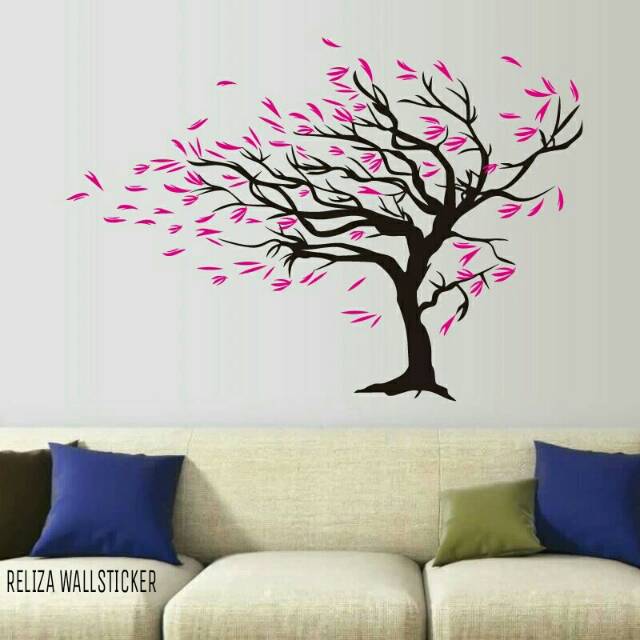 32 Lukisan  Pohon Di Dinding  Gambar Kitan