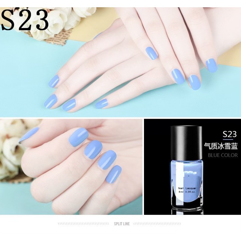 (21-41) OYAFUN KUTEK HALAL PEEL OFF MUSLIMAH WARNA LENGKAP 7ml kutek peel off water base nail polish