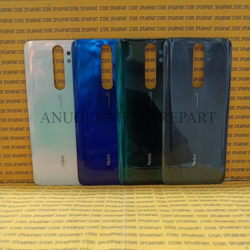Backdoor Back cover tutup belakang batere Xiaomi Redmi Note 8 Pro Kaca