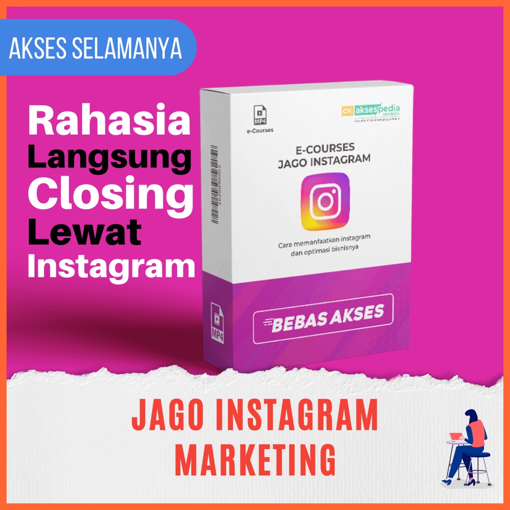 E-Course Instagram Marketing - Panduan Belajar Instagram Marketing Untuk Pemula