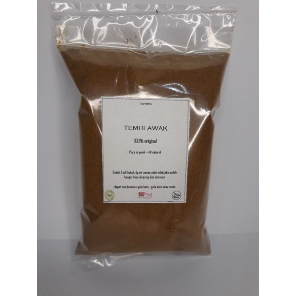 

temulawak bubuk asli 100% organik herbal