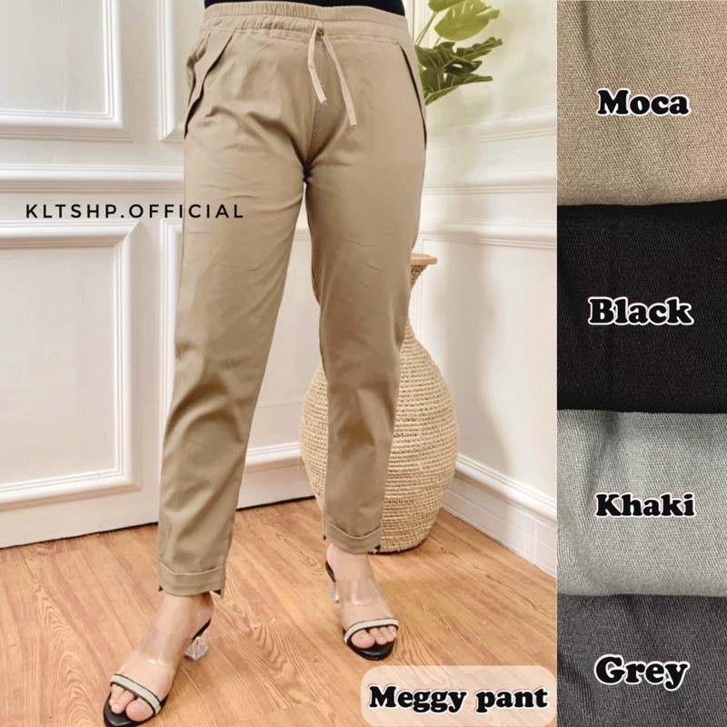 BAGGY PANT MEGGY// CELANA CASUAL // BAGGY PANT // CELANA KANTOR