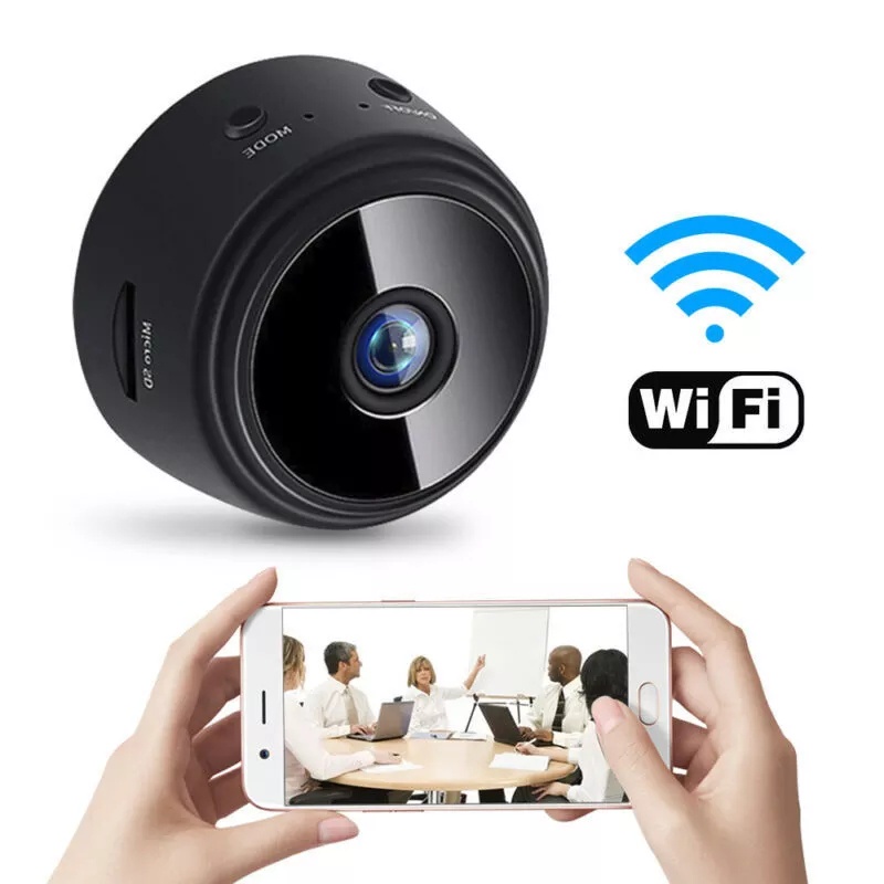 Jual Wireless A9 Mini Camera Wifi Hd 1080P Micro Kamera Kecil Smart Ip ...