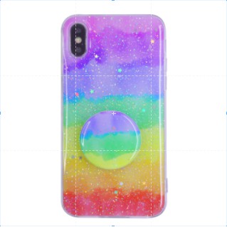 Xiaomi Redmi Note 5 Pro  Note 8 Softcase Rainbow Plus Popsocket CaseSeller