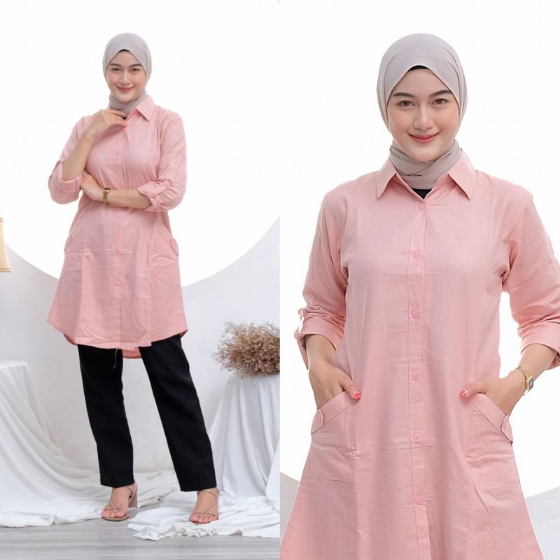 Tunik Polos Terbaru /Atasan Polos