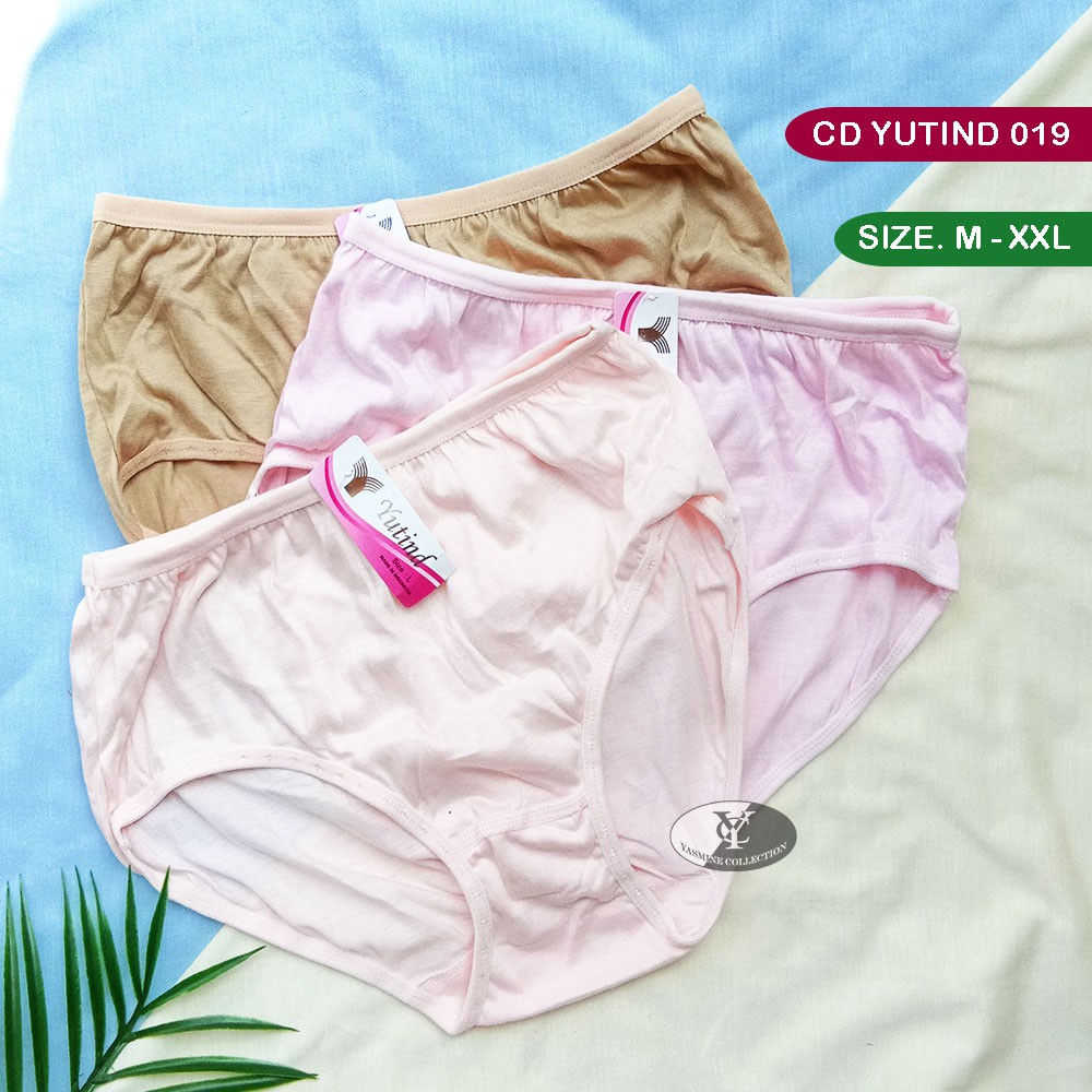 [ 12 pc ] CD Yutind 019 | Celana dalam wanita dewasa M,L,XL,XXL