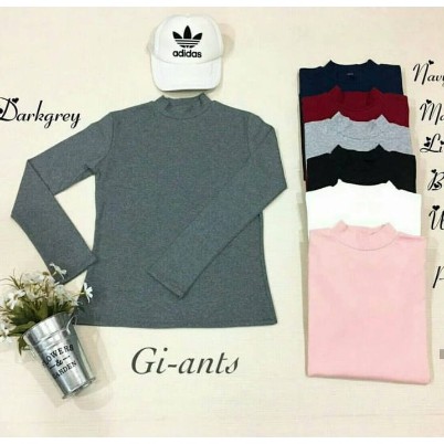 KOAS GI ANTS BASIC HIGH NECK LENGAN PANJANG