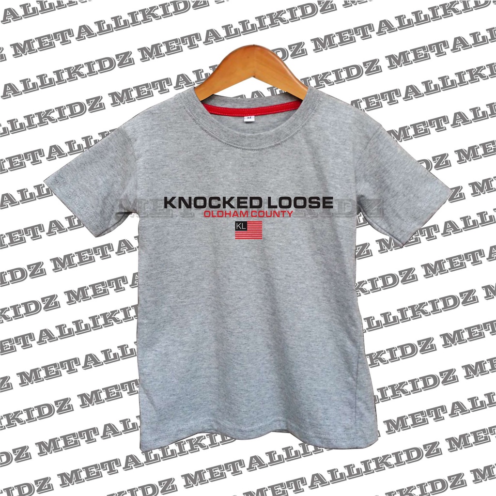 KAOS BAND ANAK, KAOS BAND HARDCORE METAL KNOCKED LOOSE PREMIUM QUALITY