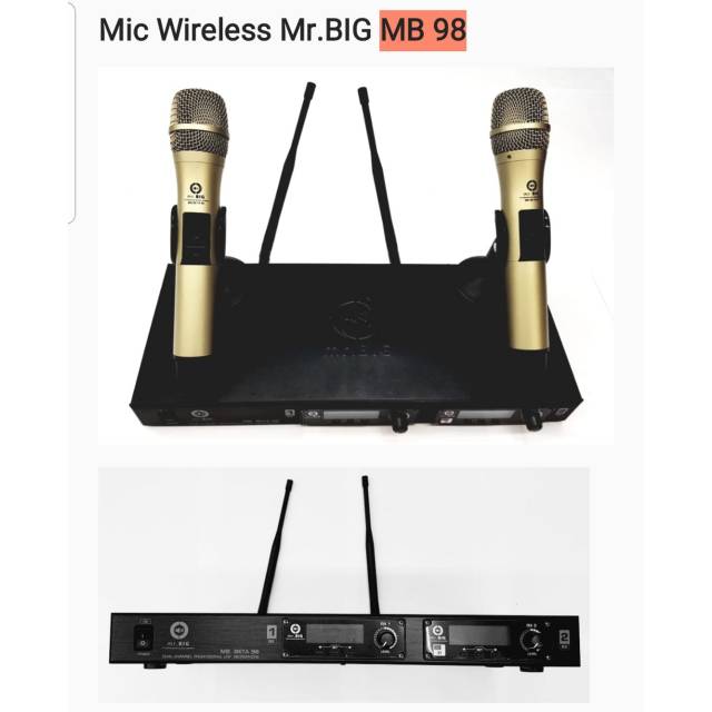 Mic Wireless Mr. Big MB 98