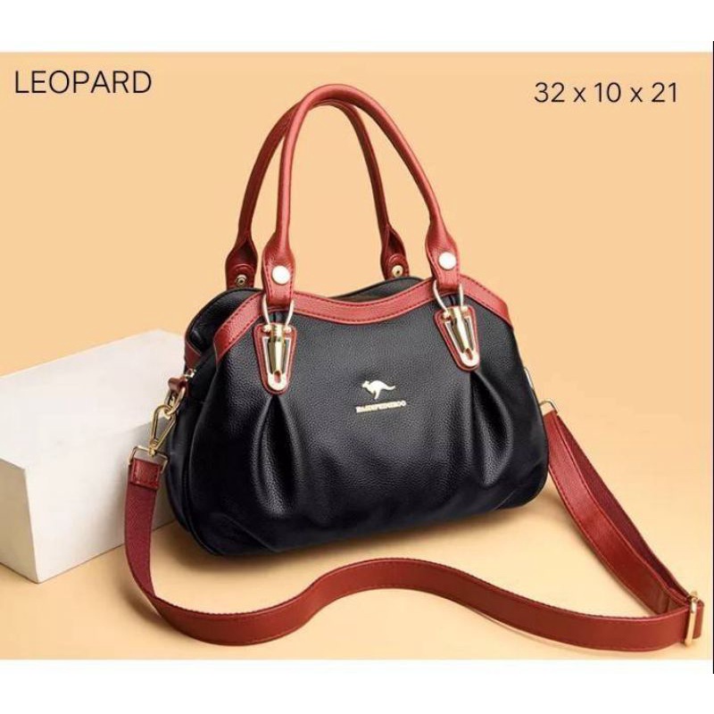 WaisTbagS{{BISA COD}}tas selempang kulit sintetis wanita KANGGURU