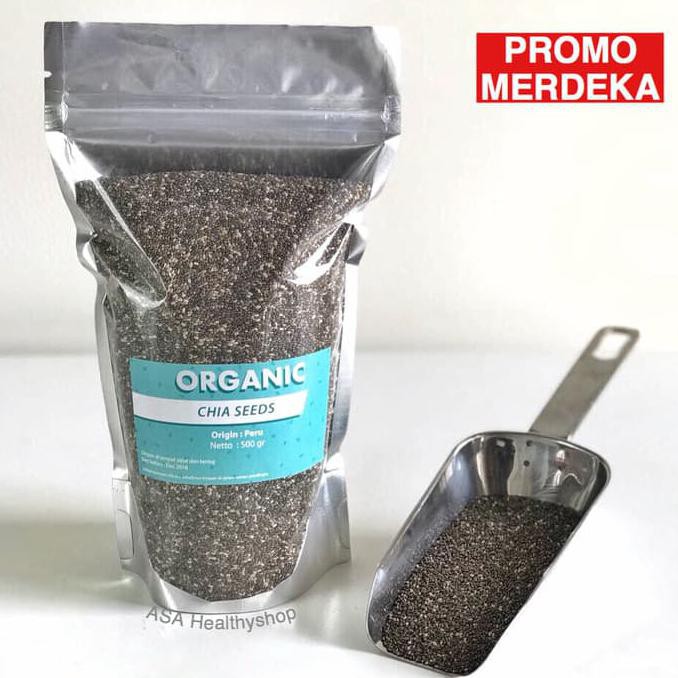 

A4709Zr Organic Chia Seed Peru 500 Gr S0As