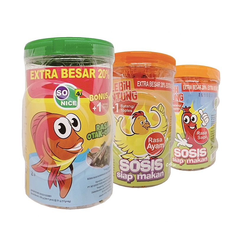So Nice - Sosis Instan - 1 Toples