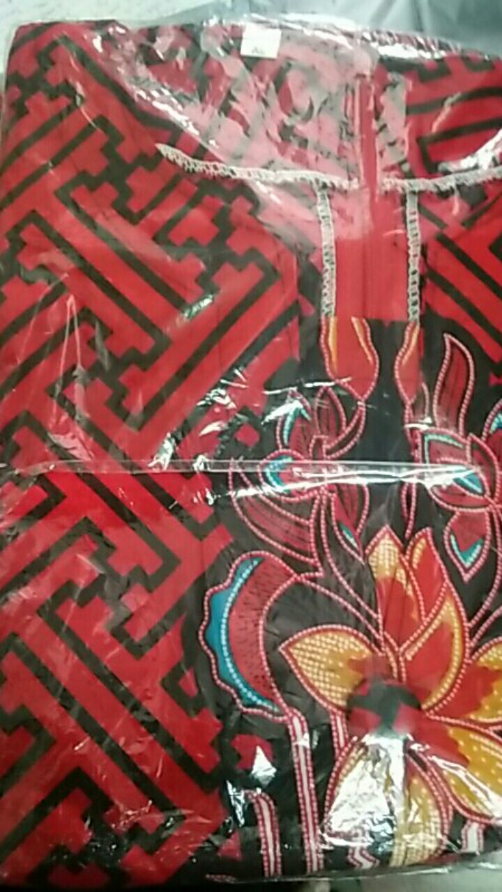 Bluse Batik Couple Orchid Merah Batik Couple Anak