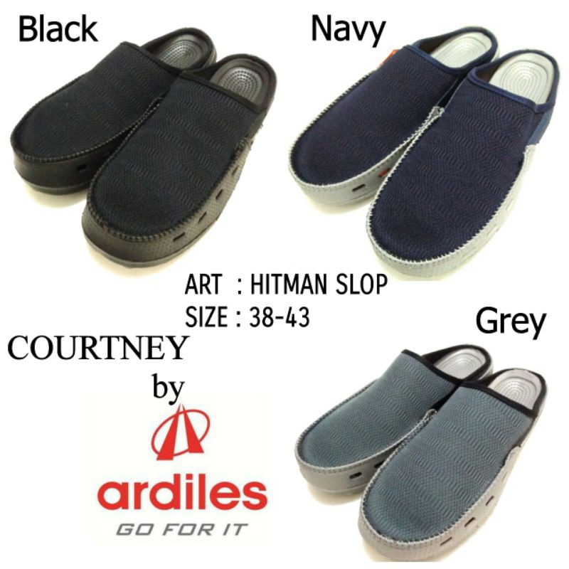 SEPATU SELOP PRIA HITMAN COURTNEY BY ARDILES SIZE 38-43