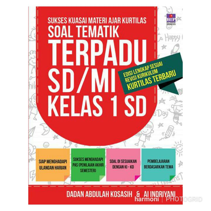SOAL TEMATIK TERPADU KELAS 1 SD