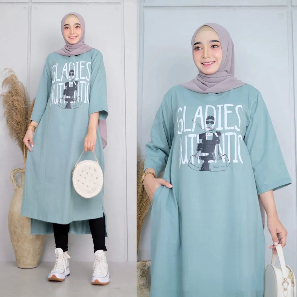 dres midi viral / dress Gladies midi 2022 / dress model terbaru 2022 korea / Dress Combed 24s Premiu