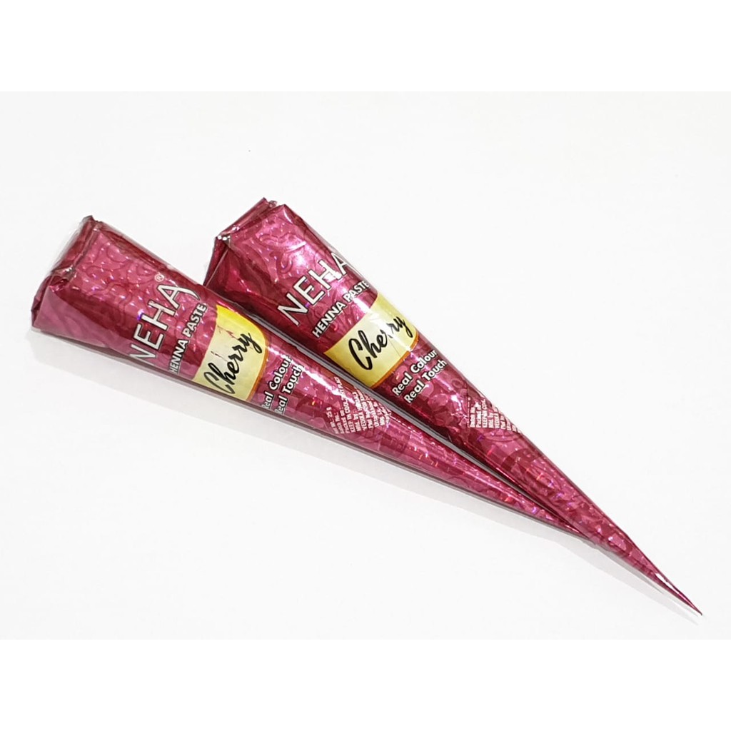 NEHA HENNA PASTE / HENNA HALAL BPOM-Cherry
