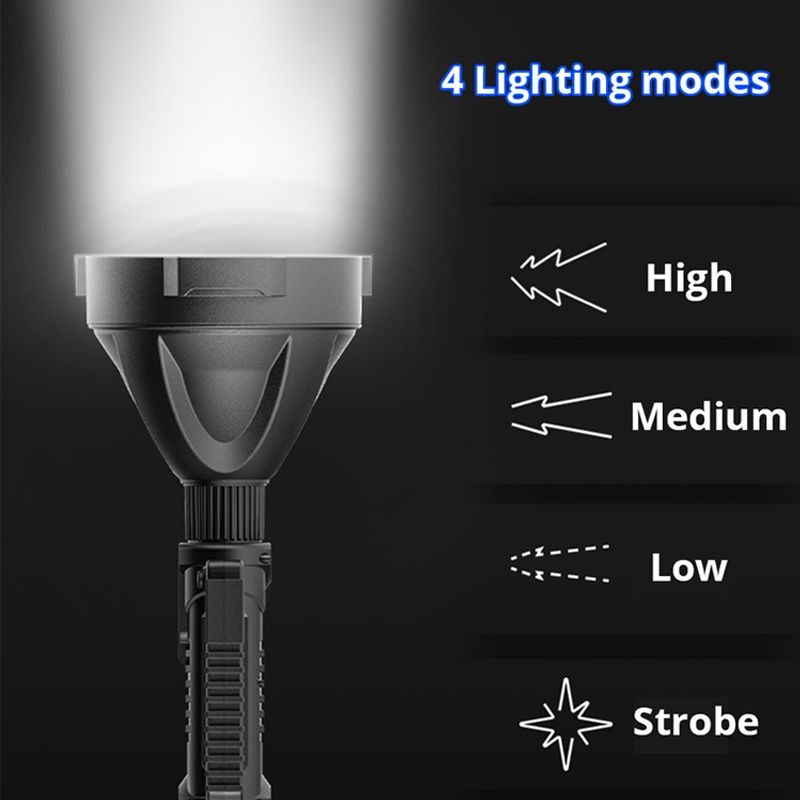 Senter Super Terang LED COB Jarak Jauh Super Jauh SL06