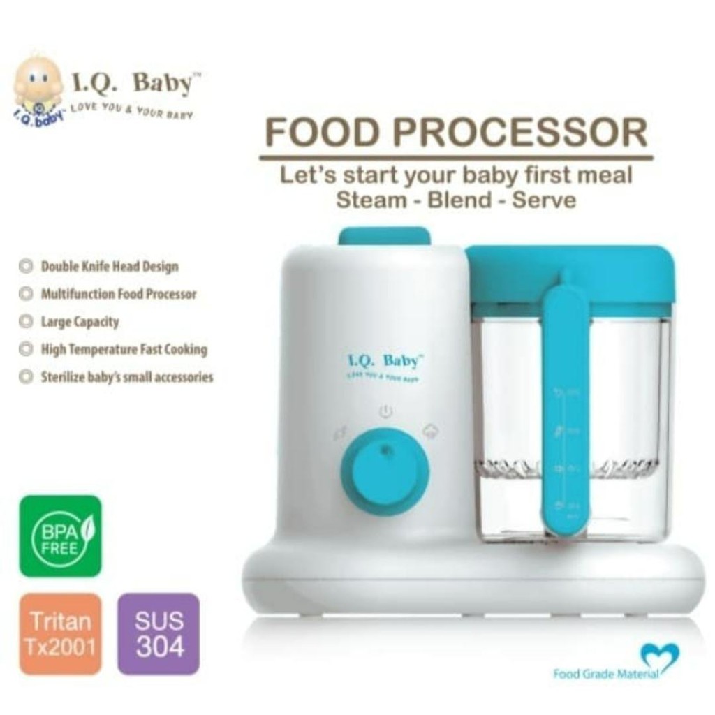 IQ Baby Food Processor Pengolah Makanan I.Q. Baby IQ-923