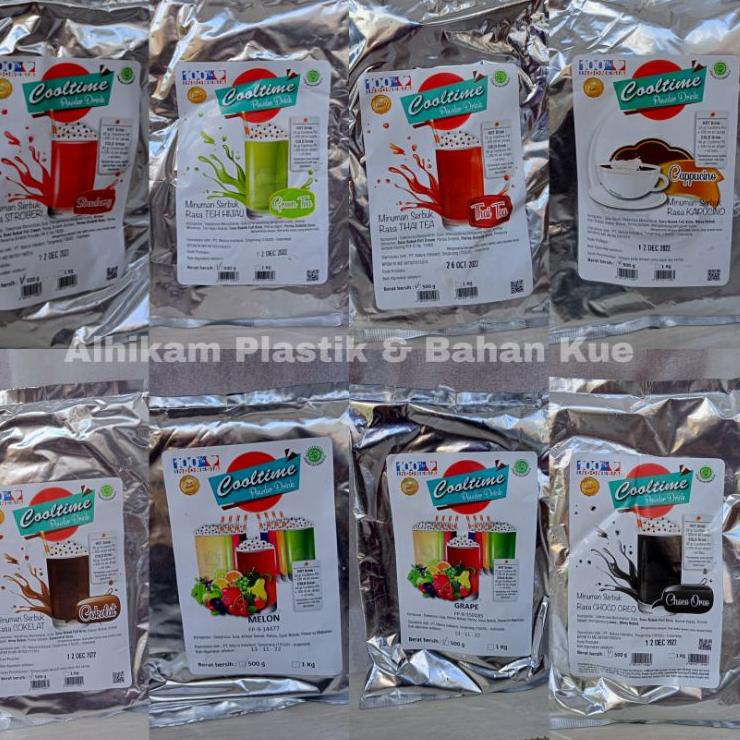 

❄ Cooltime Powder Drink Cool time Bubuk Minuman All Variant 500gr ㅇ