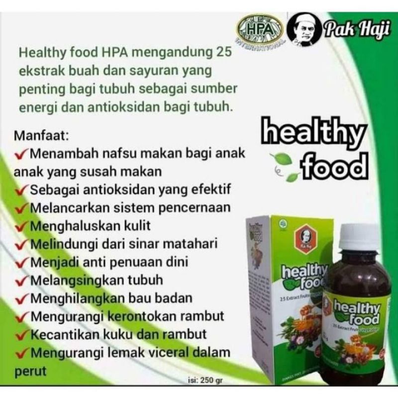 Healthy Food HPA - penambah nafsu makan buah hati