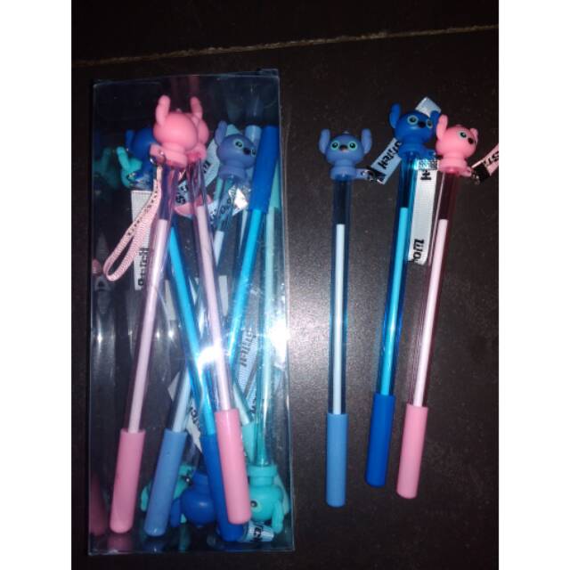 

Pulpen Gel + tali Lilo and Stitch