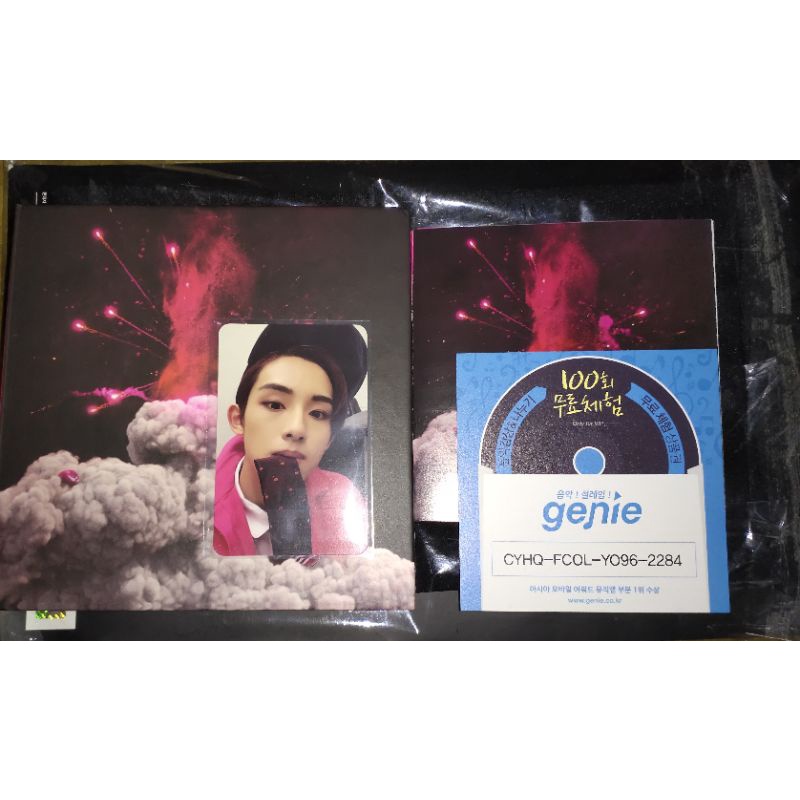 3rd Mini Album NCT 127 Cherry Bomb/Album Fullset NCT 127 CherryBomb Photocard Winwin No Damage/Pc Wi