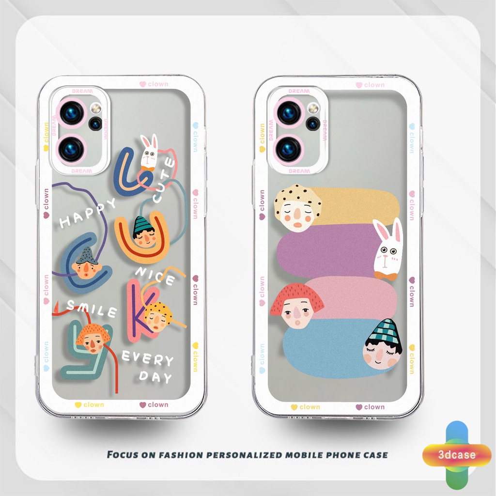 Casing OPPO A57 A55 A7 A5 A9 A31 A53 A33 2020 A15 A54 A5S A3S A76 A96 A16 A95 A12 A1K A16E A16K A54S Reno 7 5 4 6 8 5F 5K 4F 4 5 06 Lite A74 A15S A52 A11K A92 A35 A11 A93 A32 A72 A94 A53S F19 F17 21 PRO A16S A77 A57S A57E Avatar Transparent Case