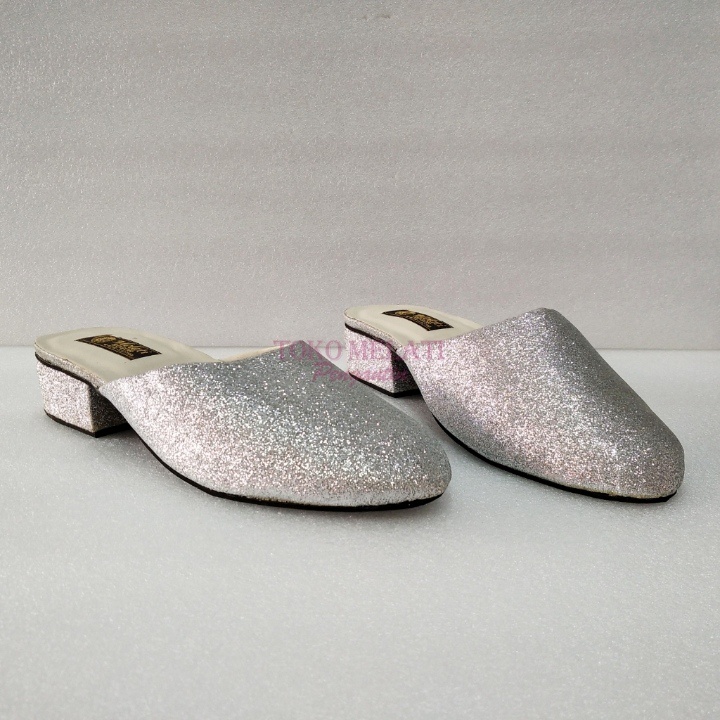 Selop Pengantin Pria Silver Perak Gold Emas