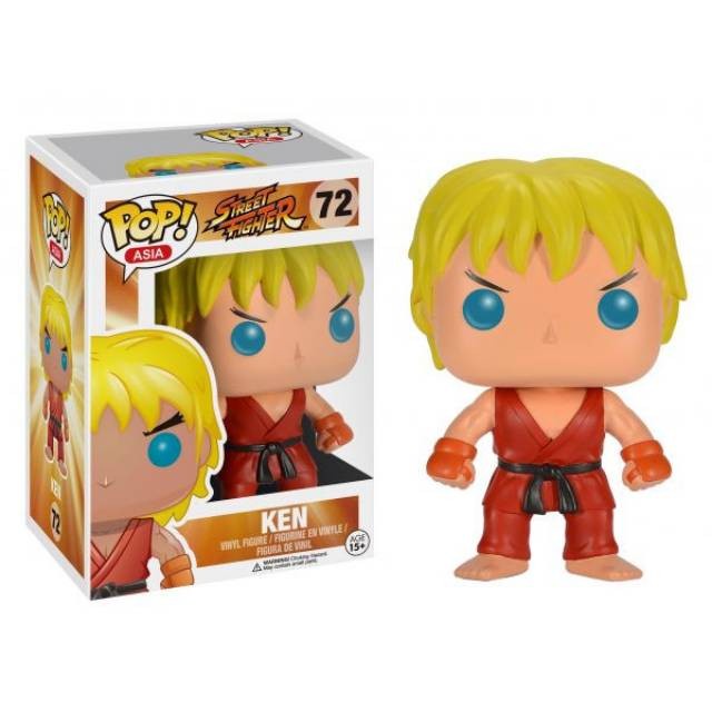 Funko Pop! Asia 72 Street Fighter Ken Original Figure